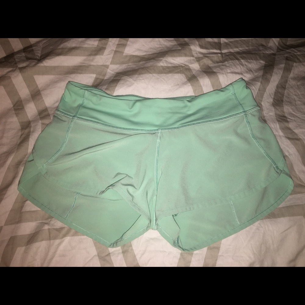 Lululemon speed shorts